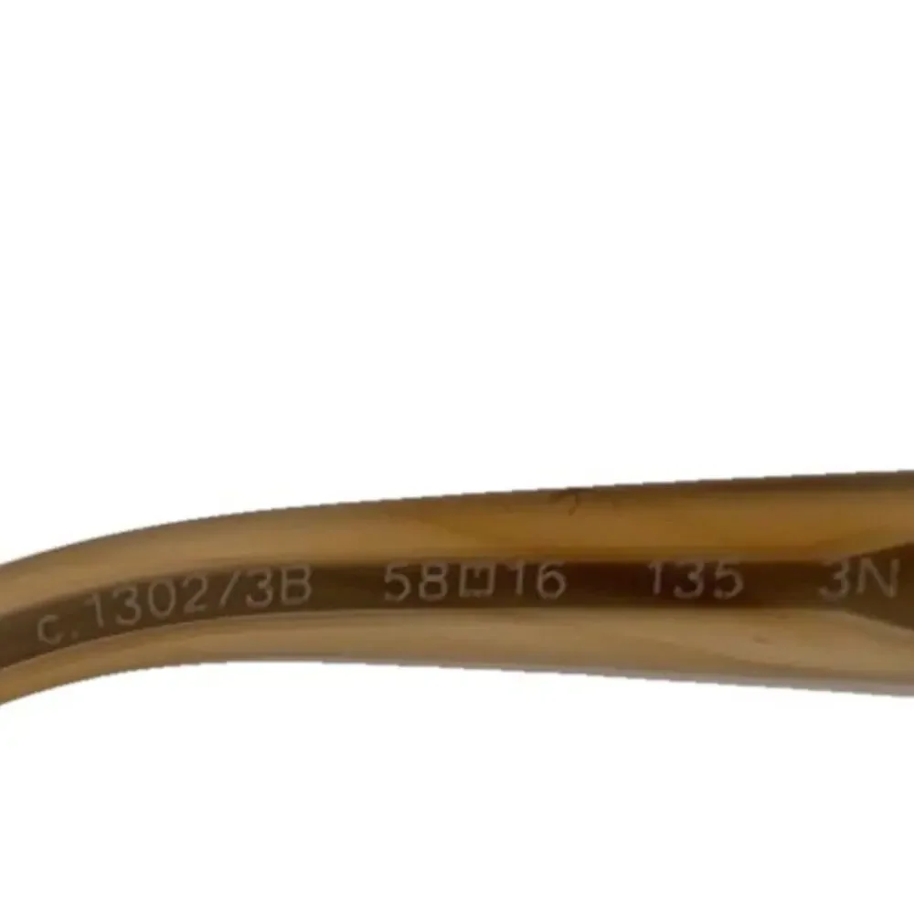 CHANEL Quilted Frame‎ Sunglasses Oversized Women 5232-Q Beige Brown - Picture 5 of 6